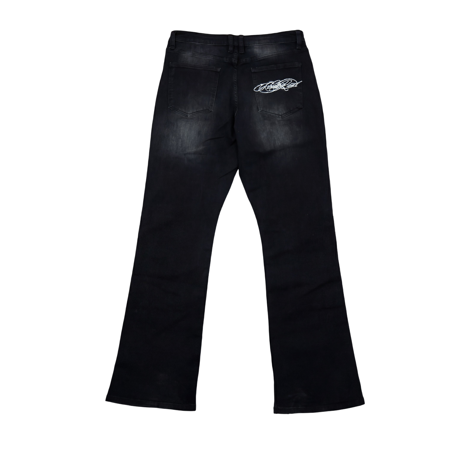 Studded Flare Carpenters (Black)