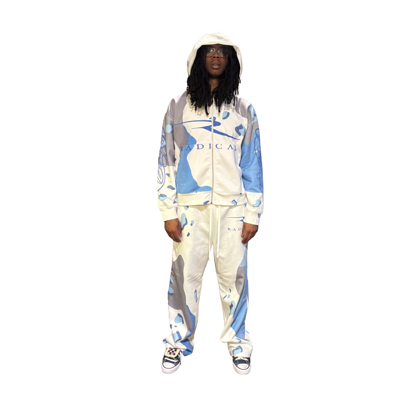 Radregency Artic Camo Hoodie (White)