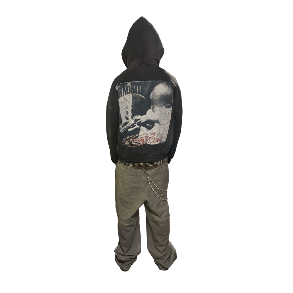 Radball Zip-Up Hoodie (Black)