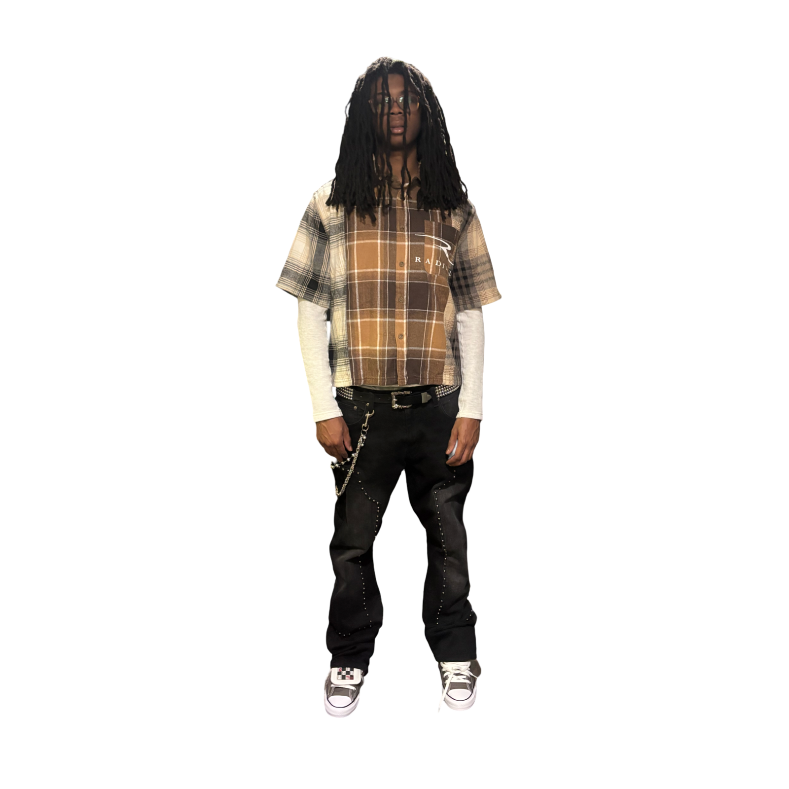 Radregency Patchwork Flannel (Brown)