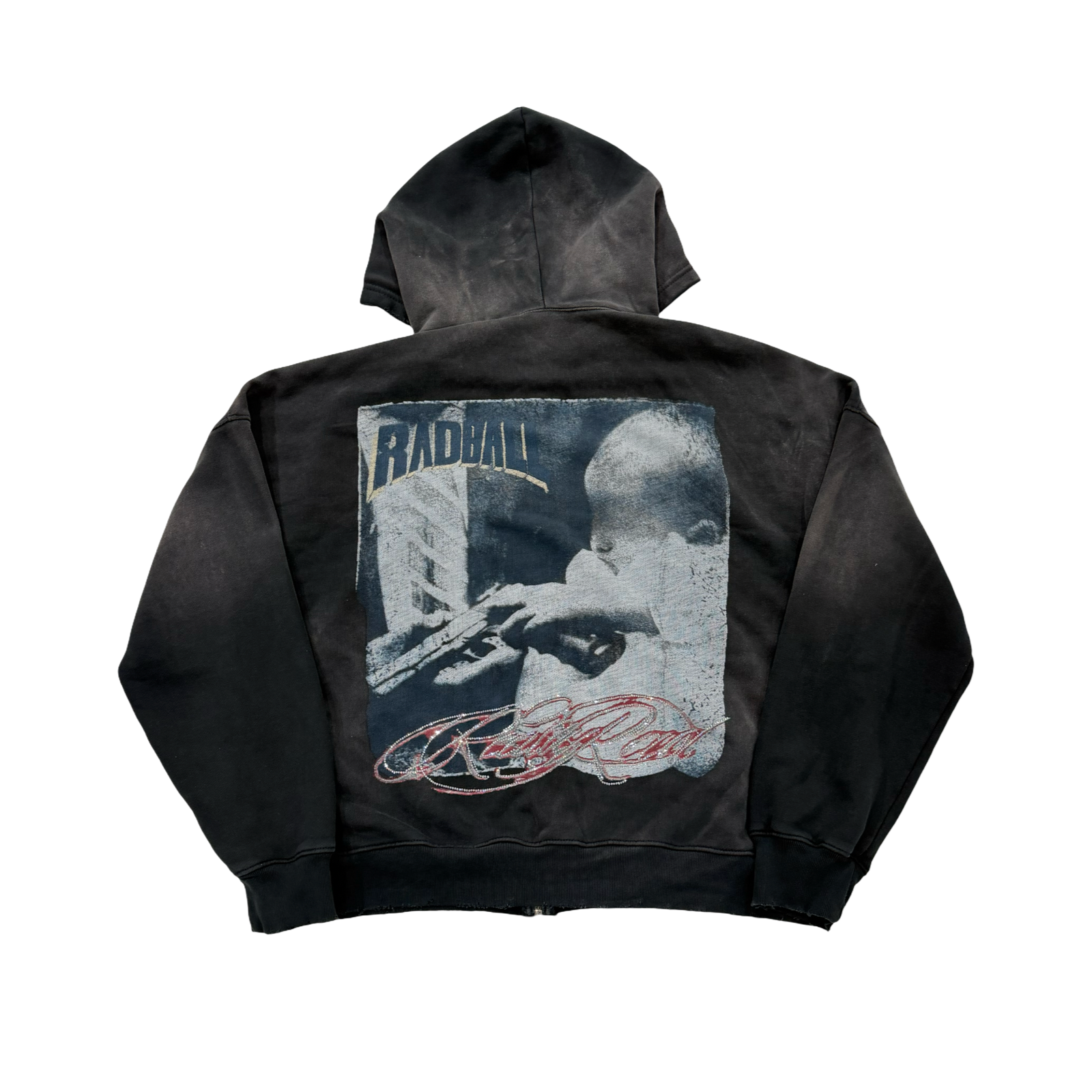 Radball Zip-Up Hoodie (Black)