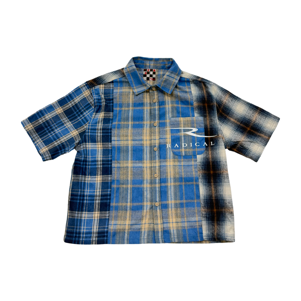 Radregency Patchwork Flannel (Blue)