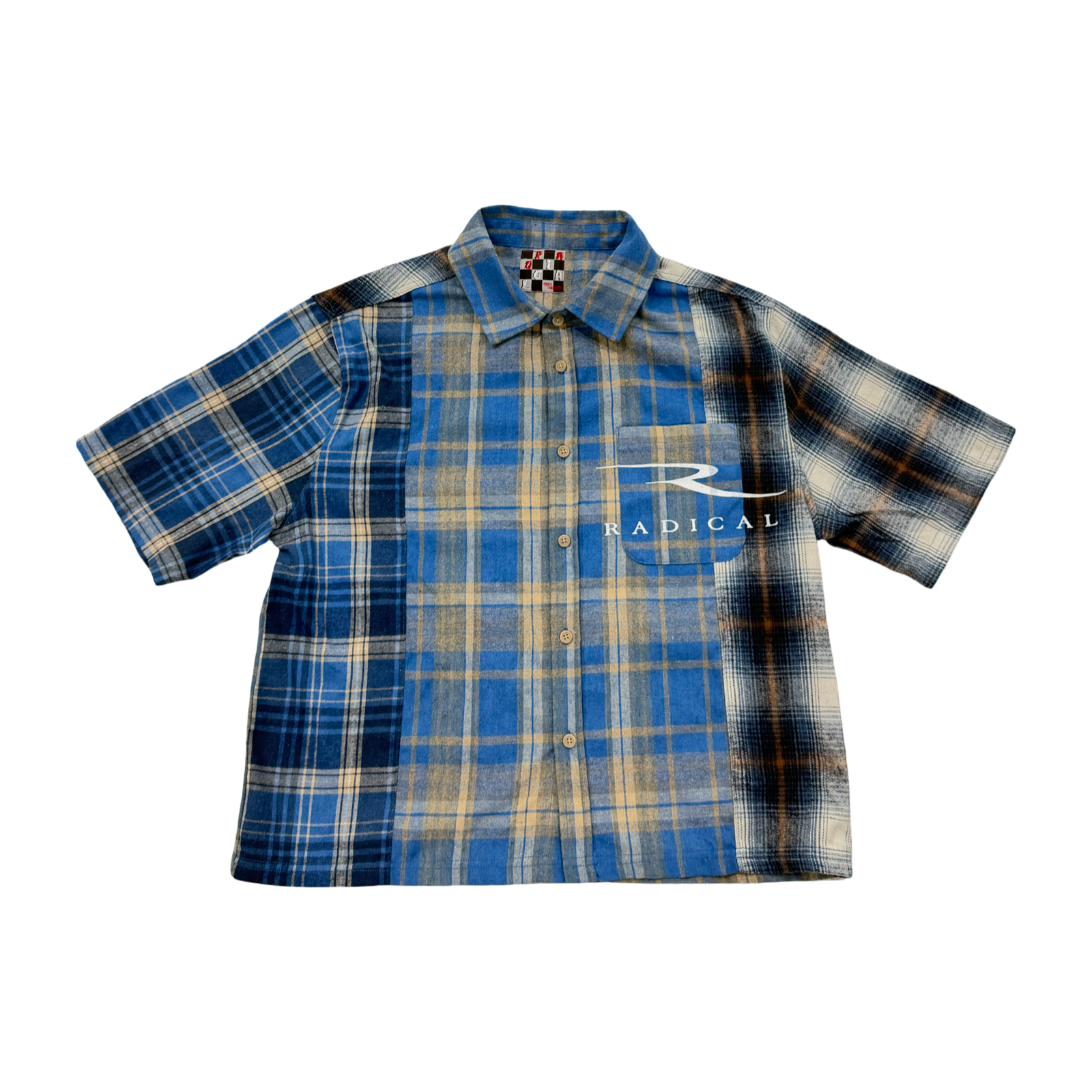Radregency Patchwork Flannel (Blue)
