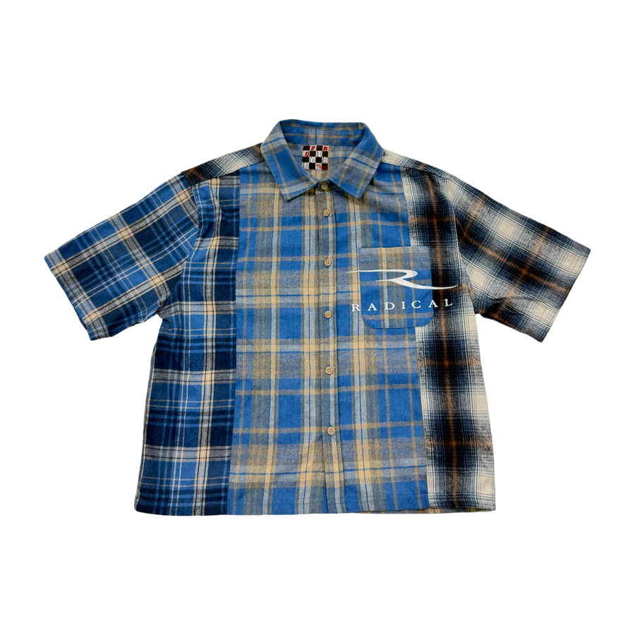 Radregency Patchwork Flannel (Blue)