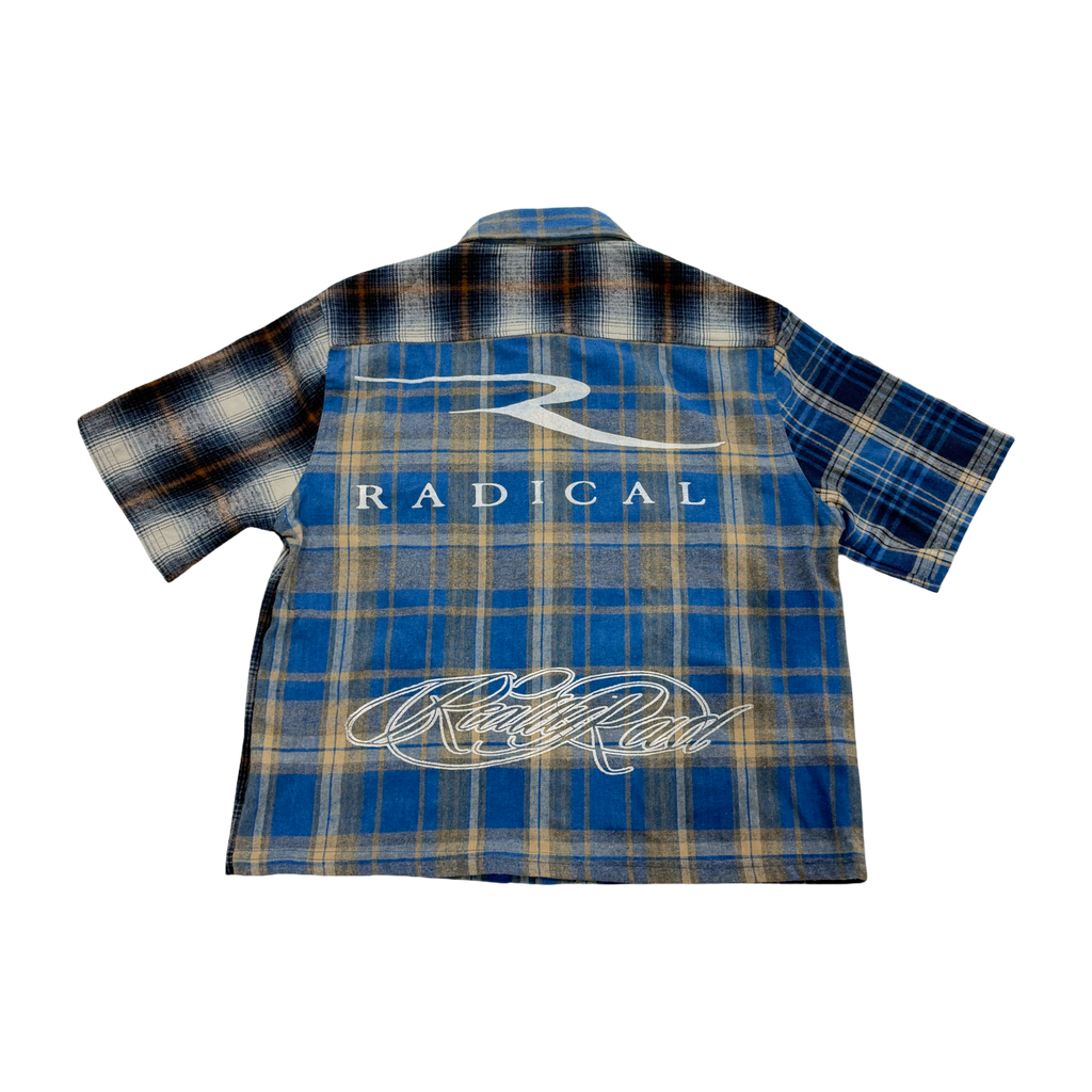 Radregency Patchwork Flannel (Blue)