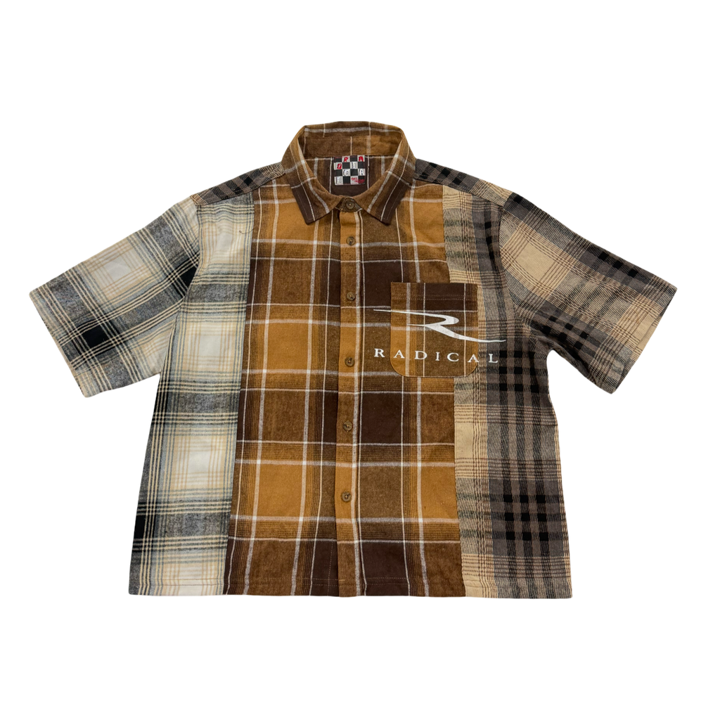 Radregency Patchwork Flannel (Brown)