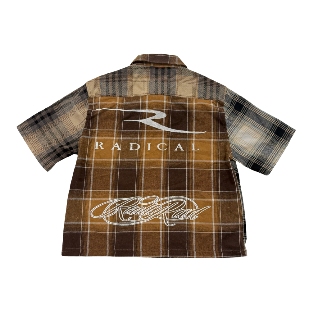 Radregency Patchwork Flannel (Brown)