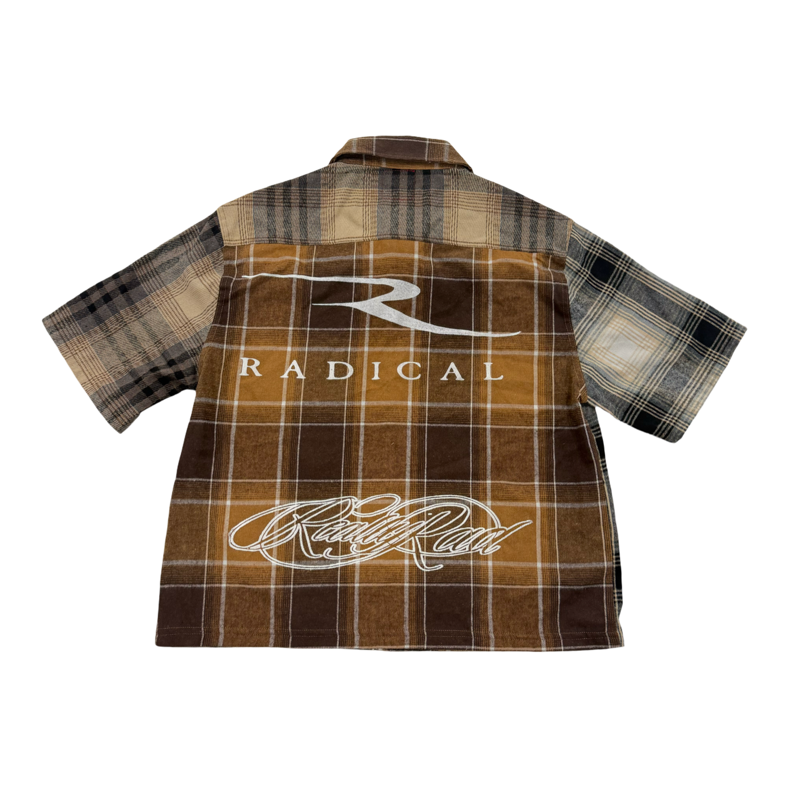 Radregency Patchwork Flannel (Brown)